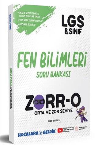 ZORR-O 8. Sınıf LGS Fen Bilimleri Soru Bankası - 1